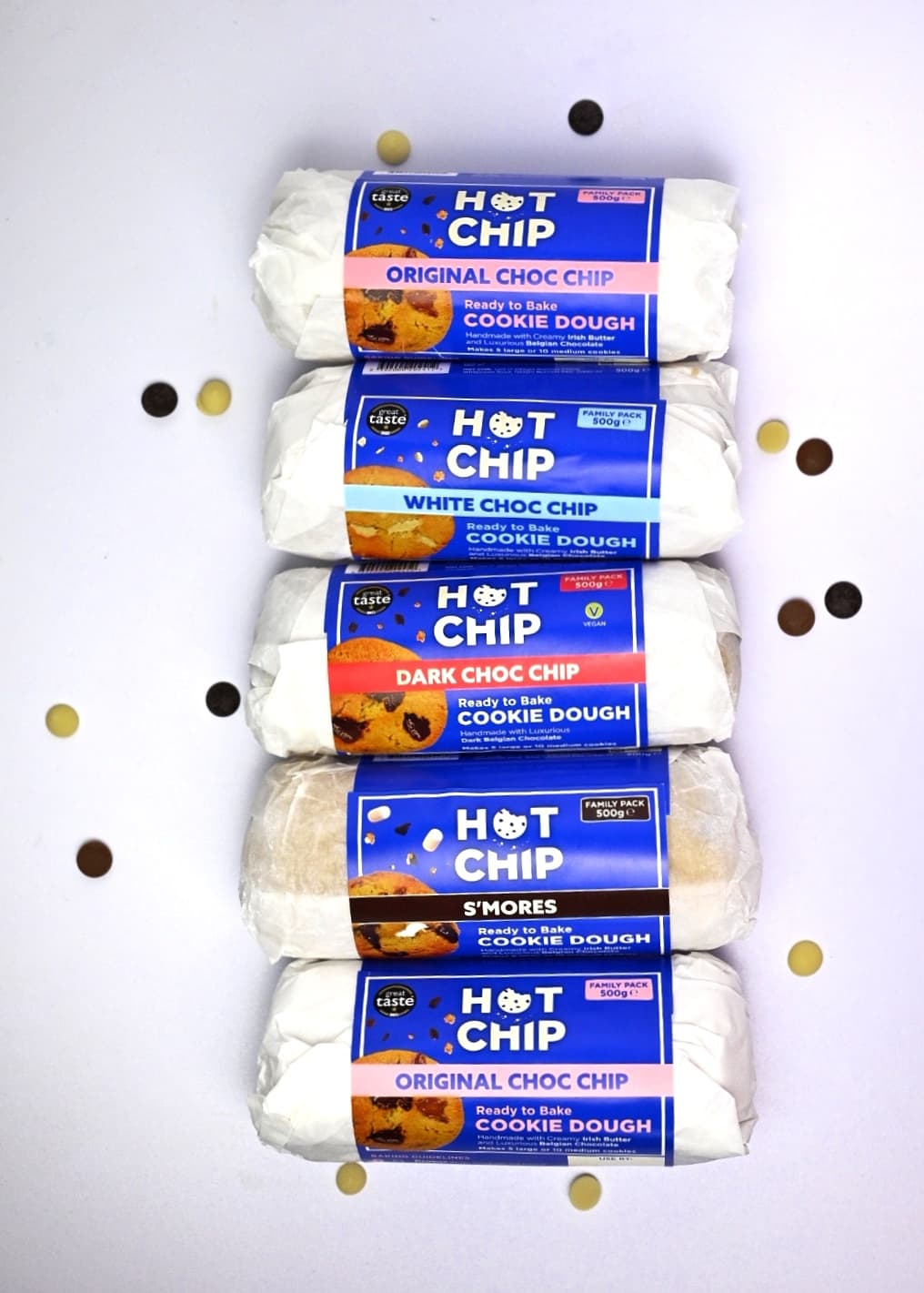 5 Pack Cookie Dough Rolls (free shipping)